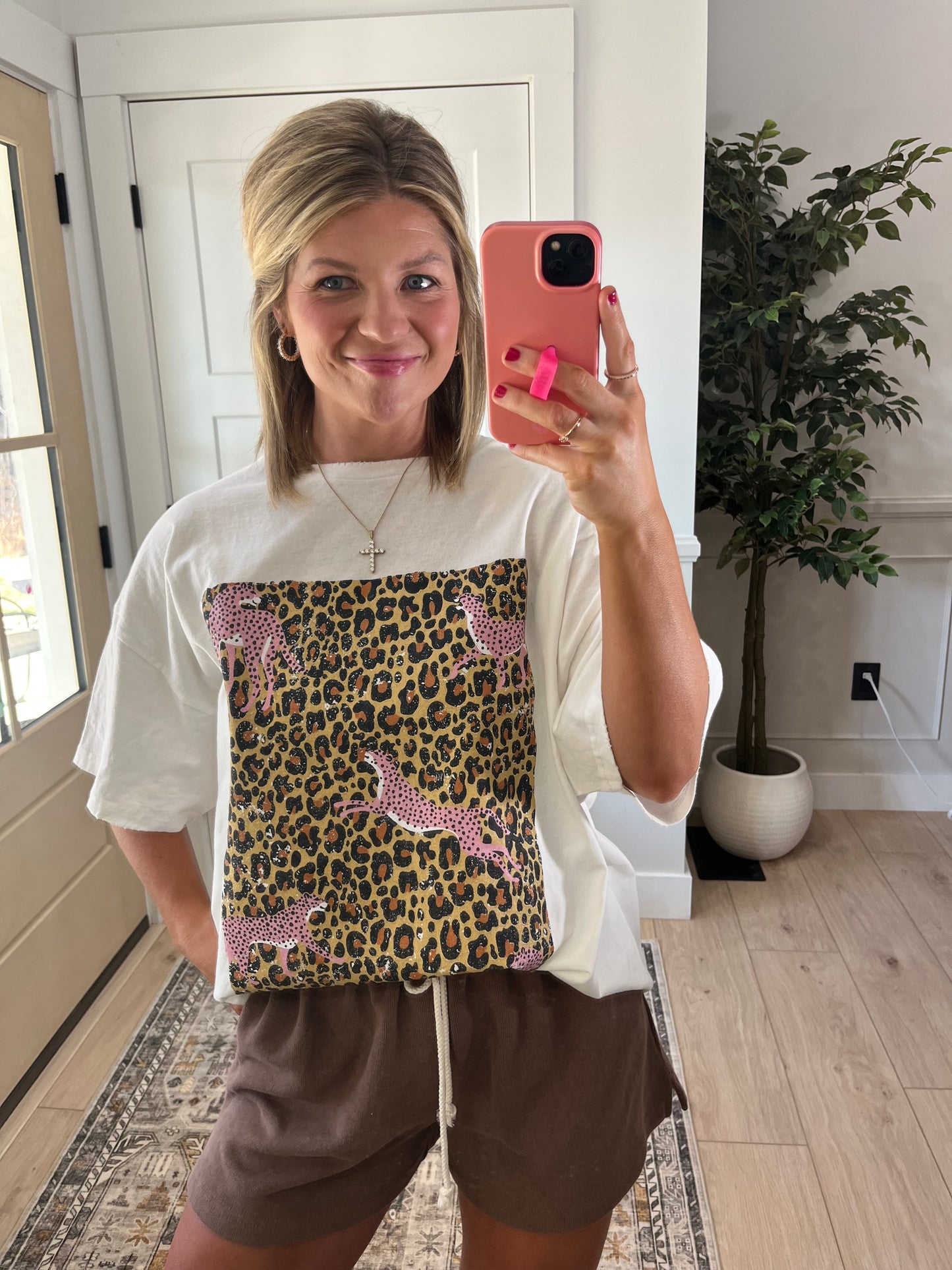 Leapord Tiger Tee