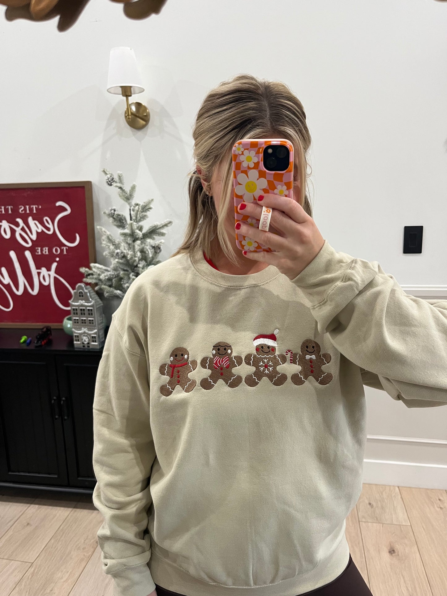 Gingerbread Cutie Pullover