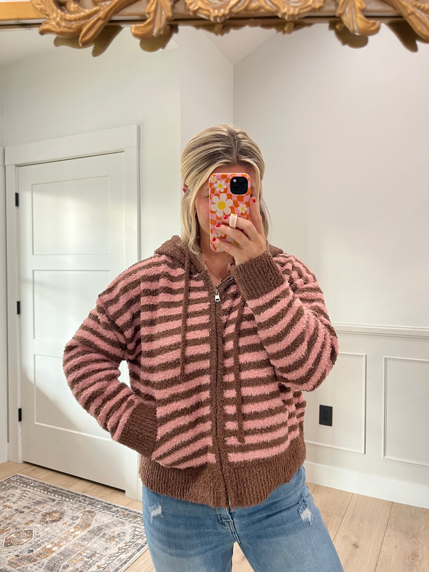 Blush & Brew Zip-Up