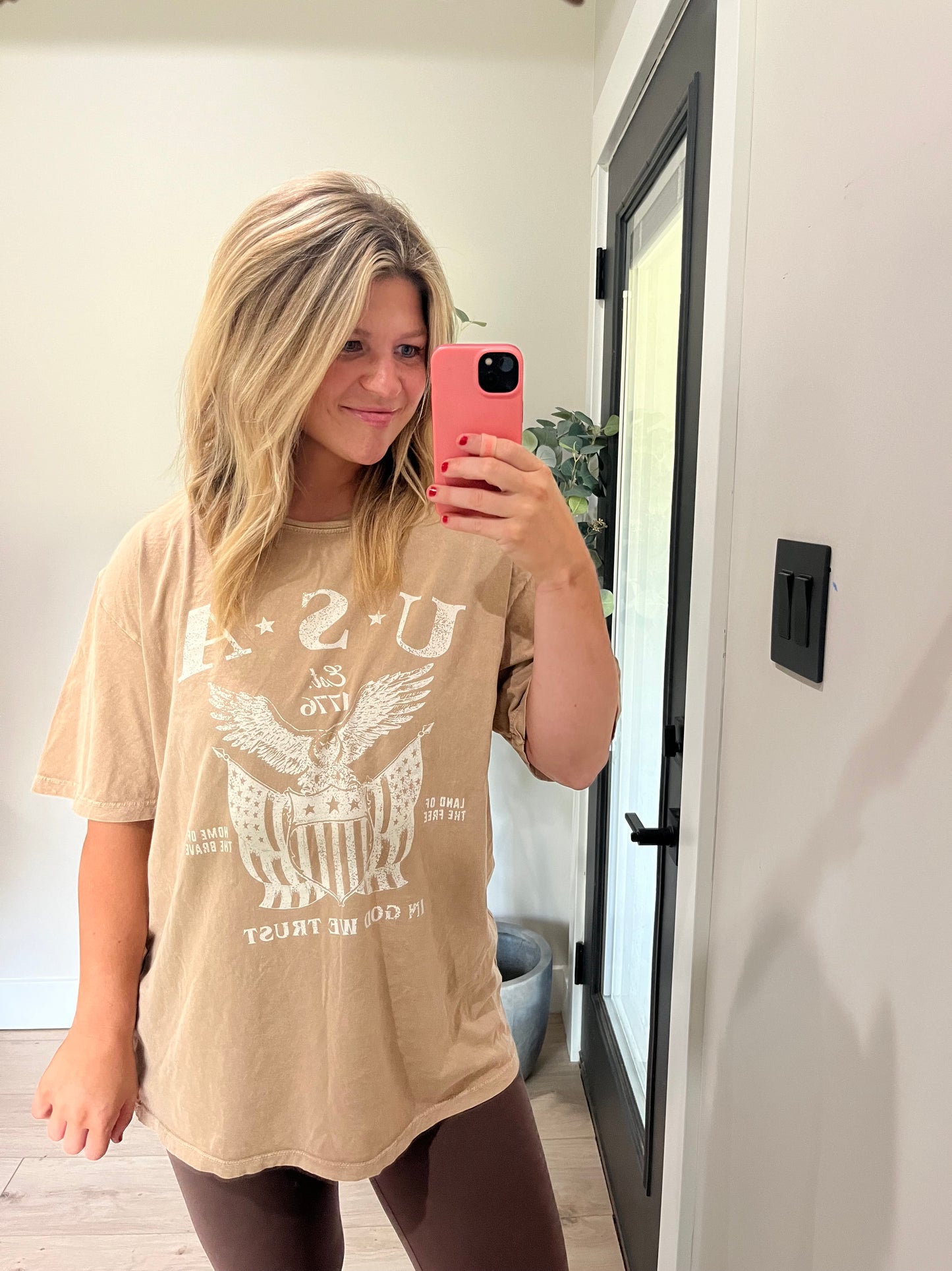 USA In God We Trust Tee