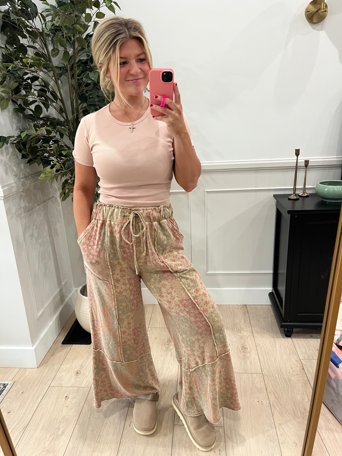 Floral Meadow Wide Legs
