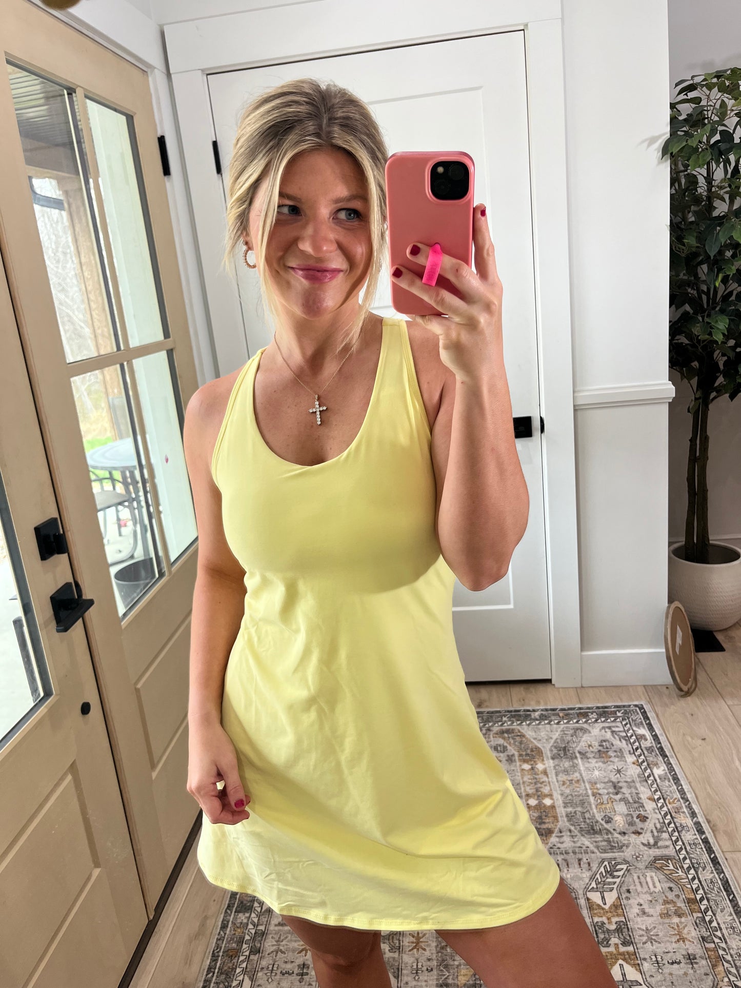 Lemon Drop Athletic Dress