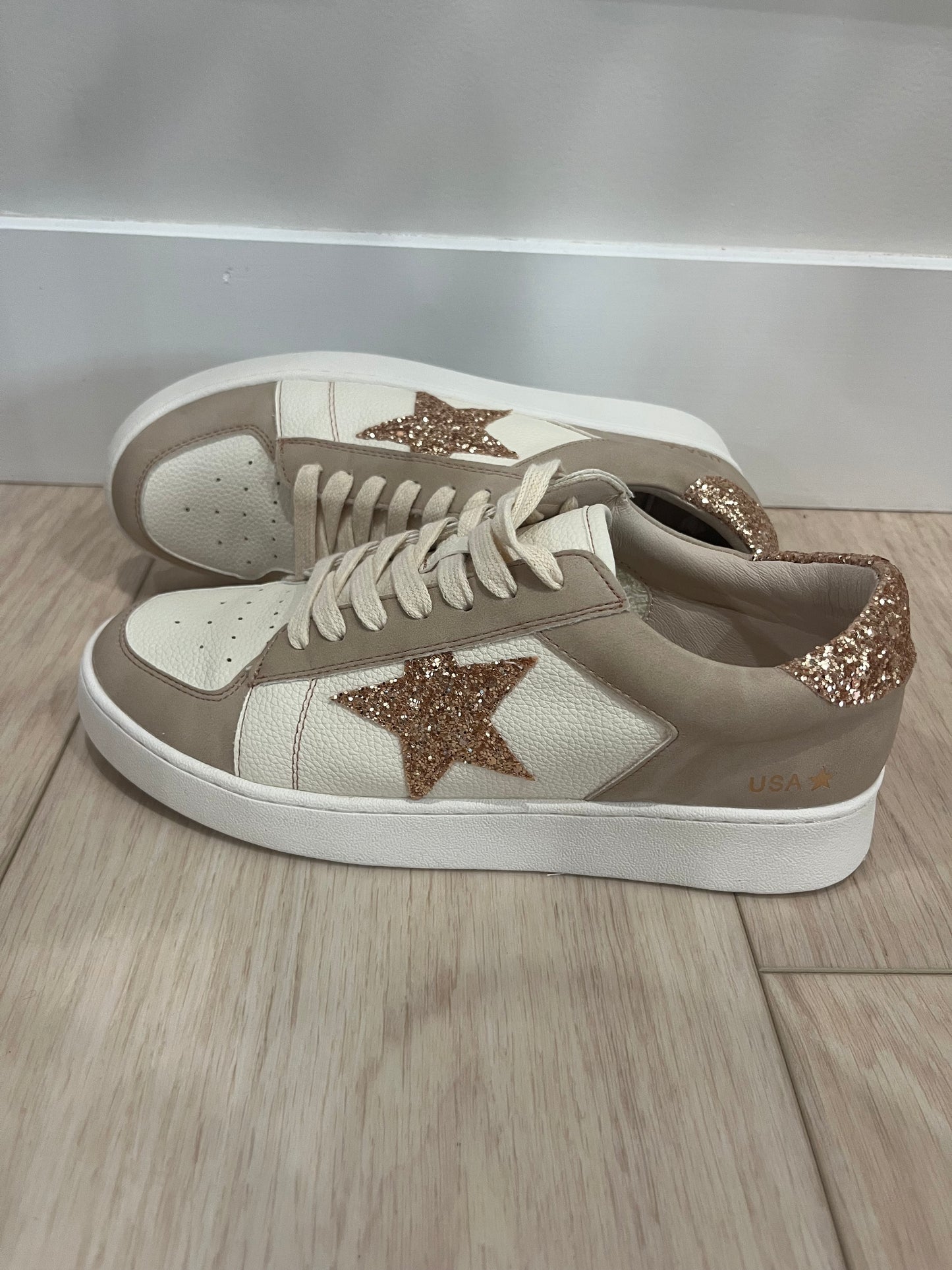 Gold Star Sneakers