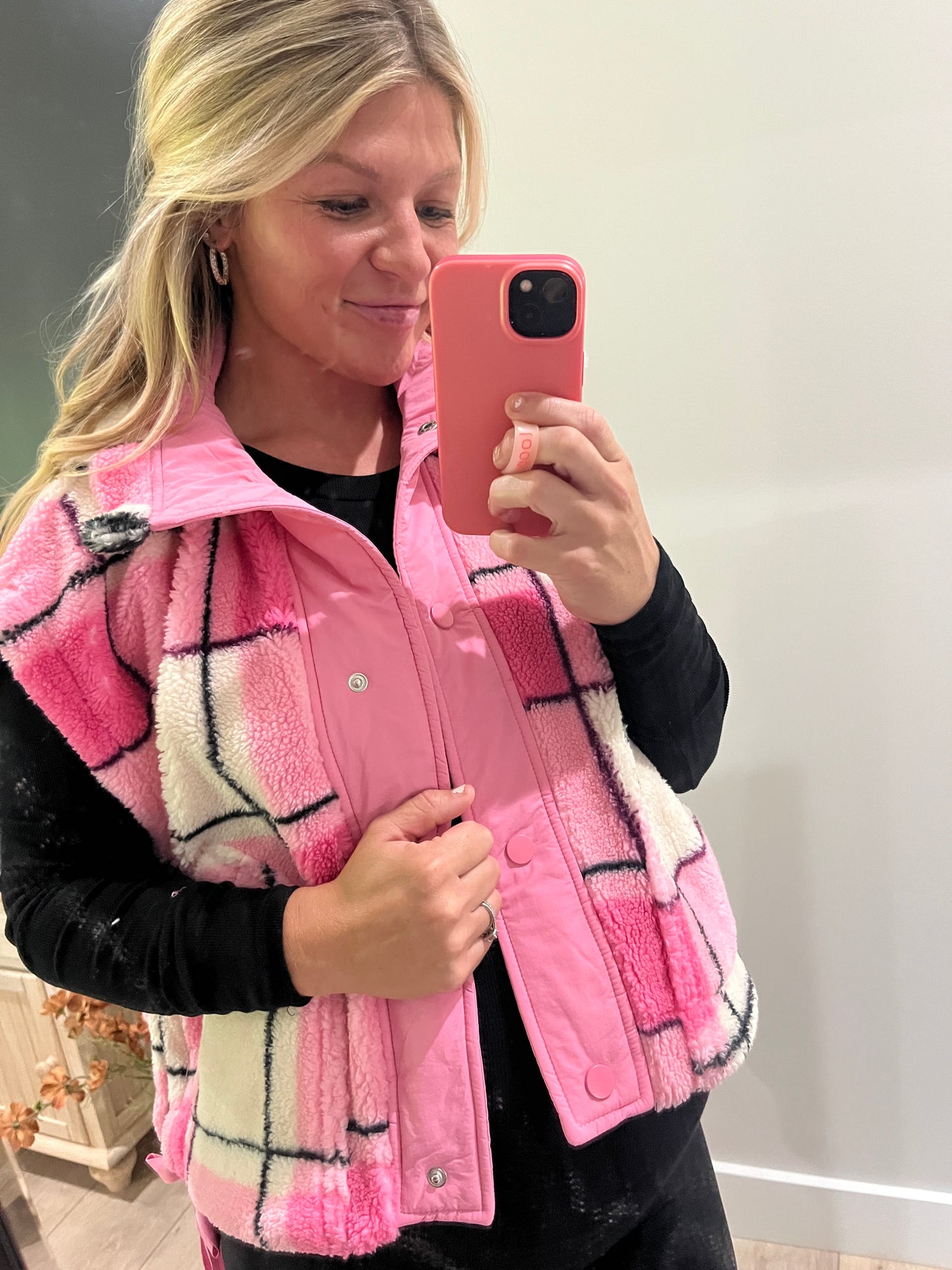 The Rosie Plaid Vest