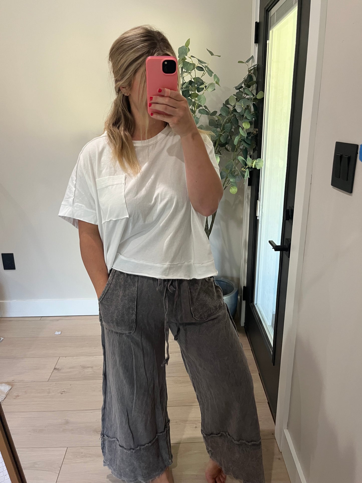 Silver Sant Wide Leg