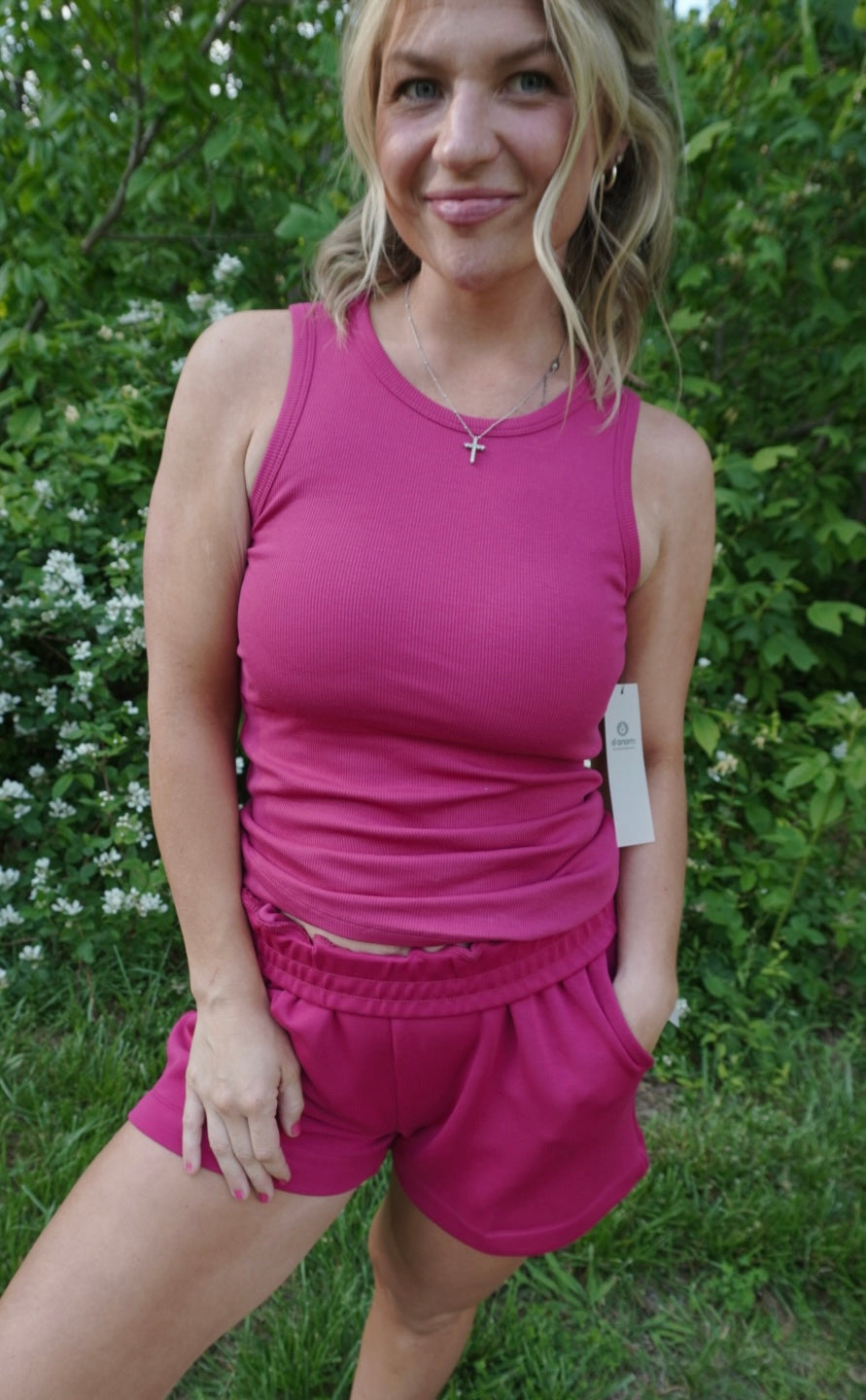Freestyle Tank - Plum Pink