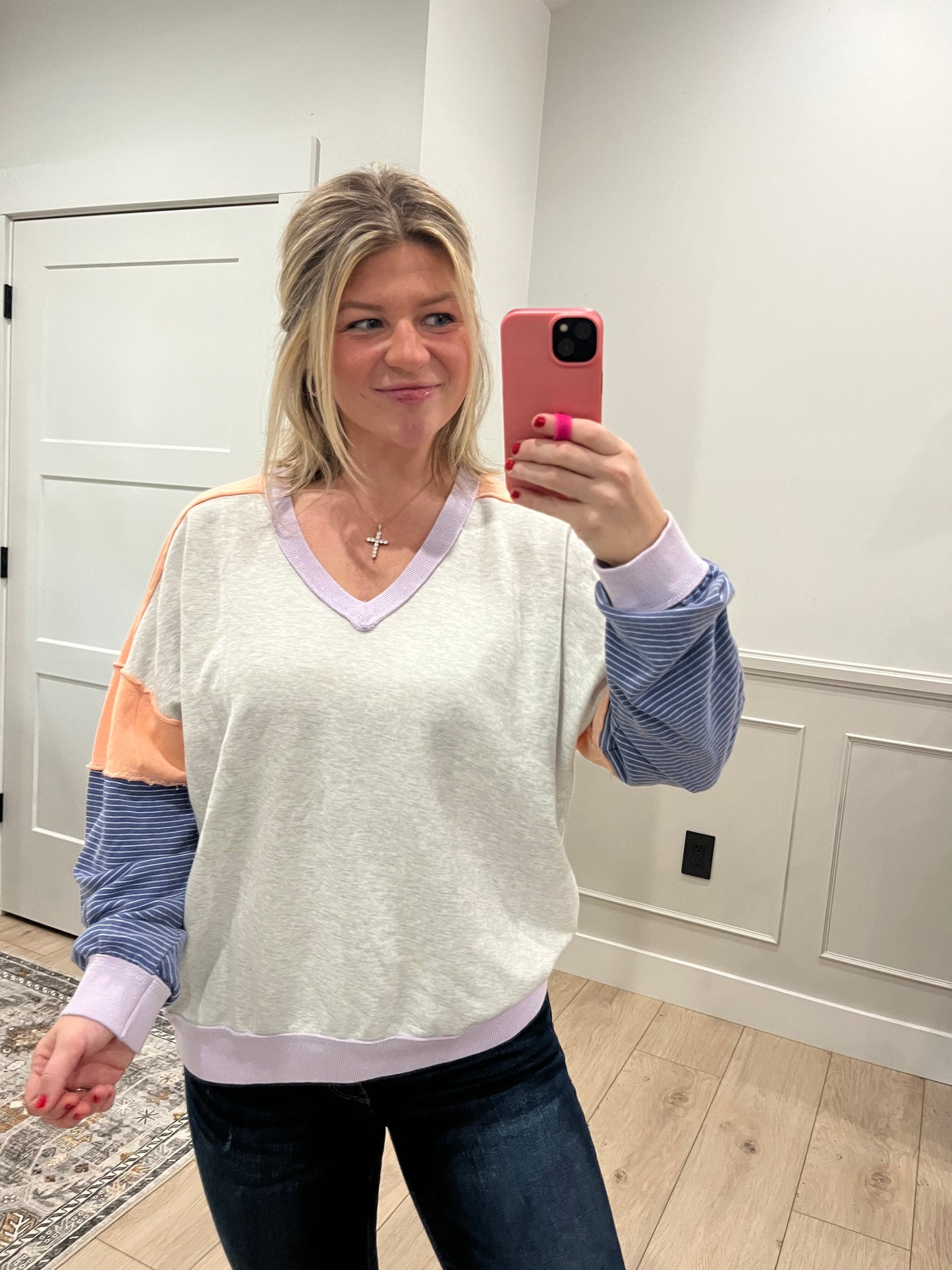 Coastal Canvas Pullover