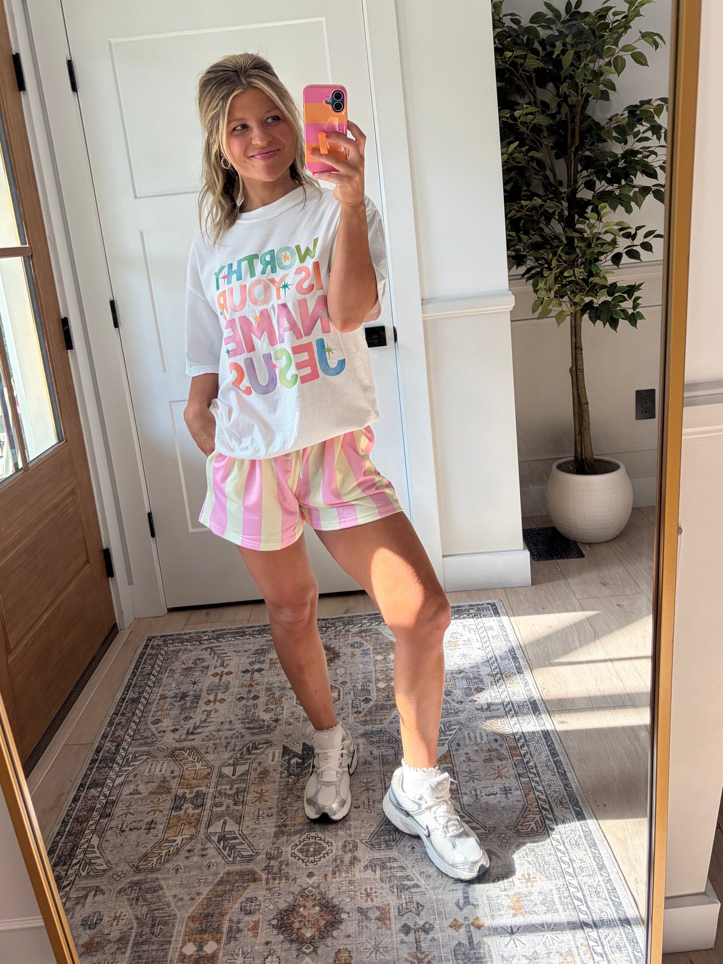Lemonade Stripe Shorts
