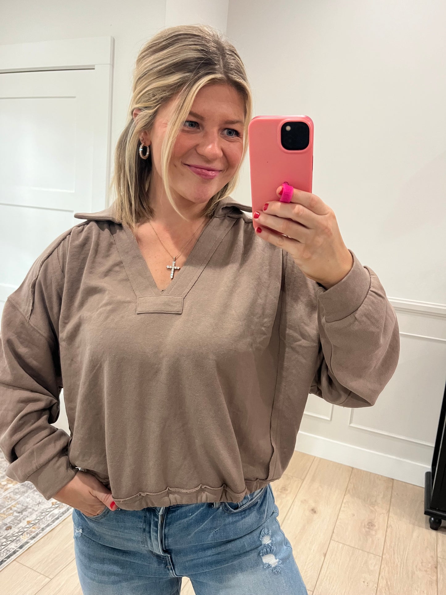 Cutie Cocoa Pullover