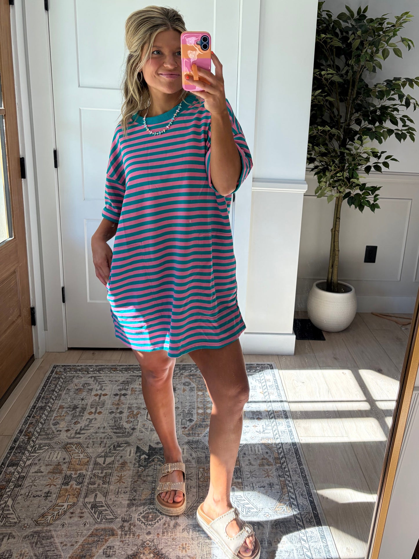 Saltwater Stripe Dress