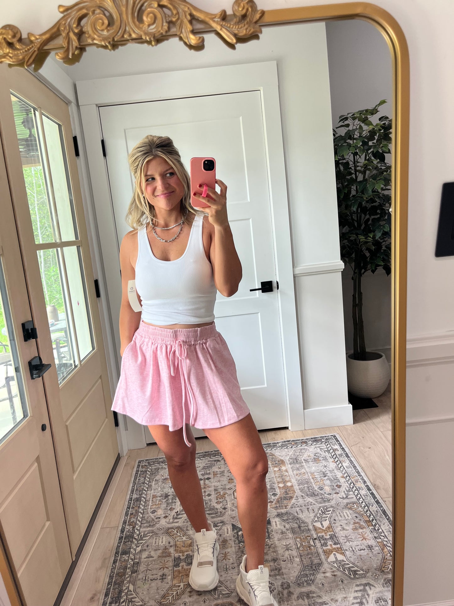 Carolina Ribbed Tank - White