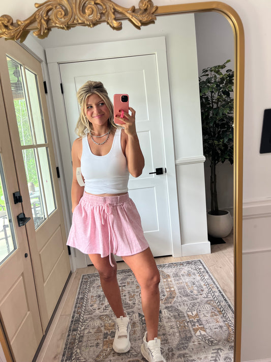 Carolina Ribbed Tank - White