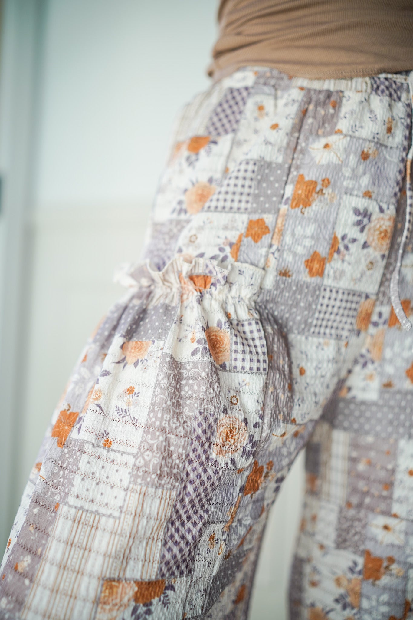 Modern Mosaic Wide Legs