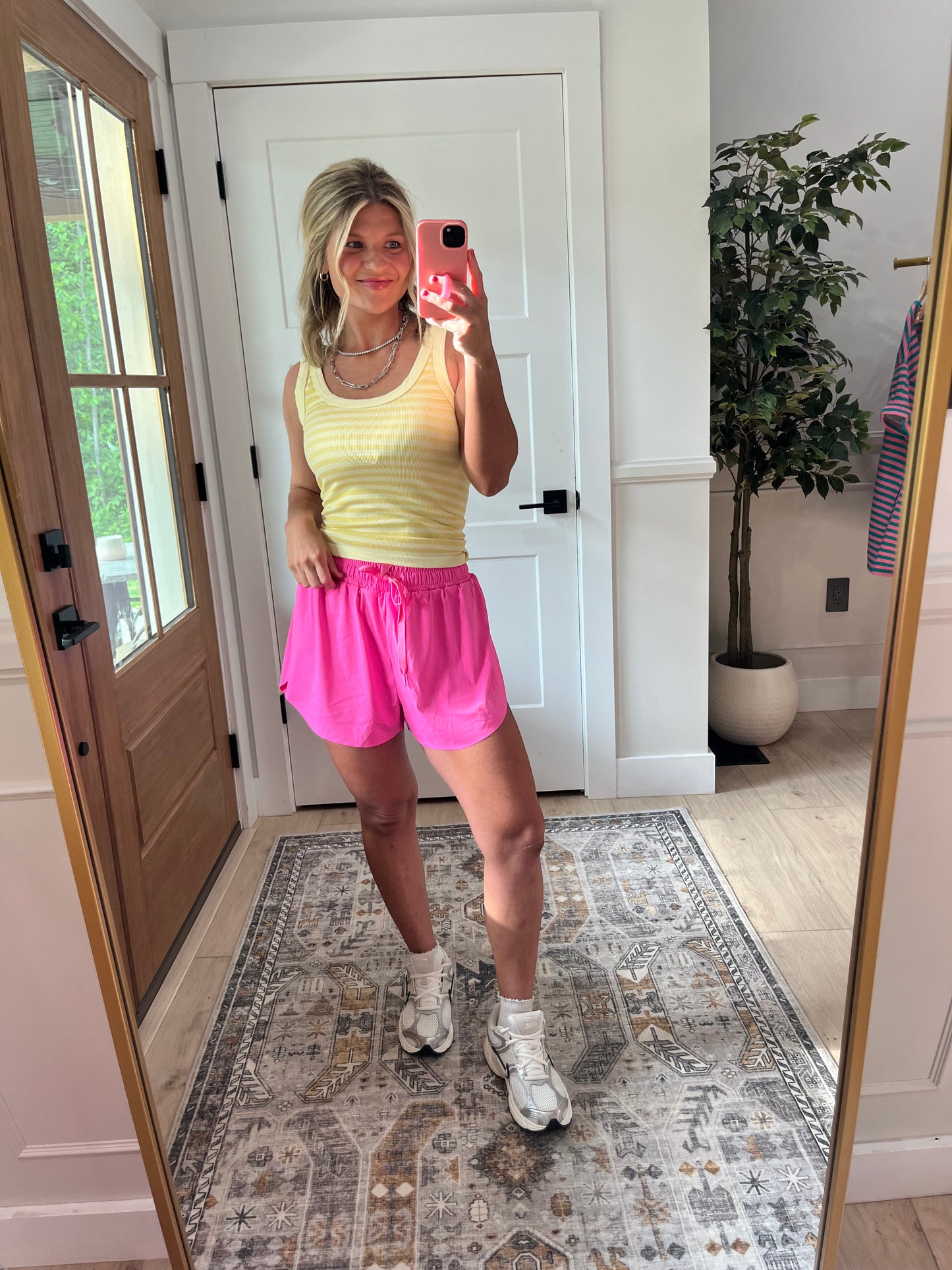 Picture Perfect Tank - Yellow Stripes