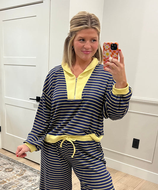 Sideline Chic Stripe Top