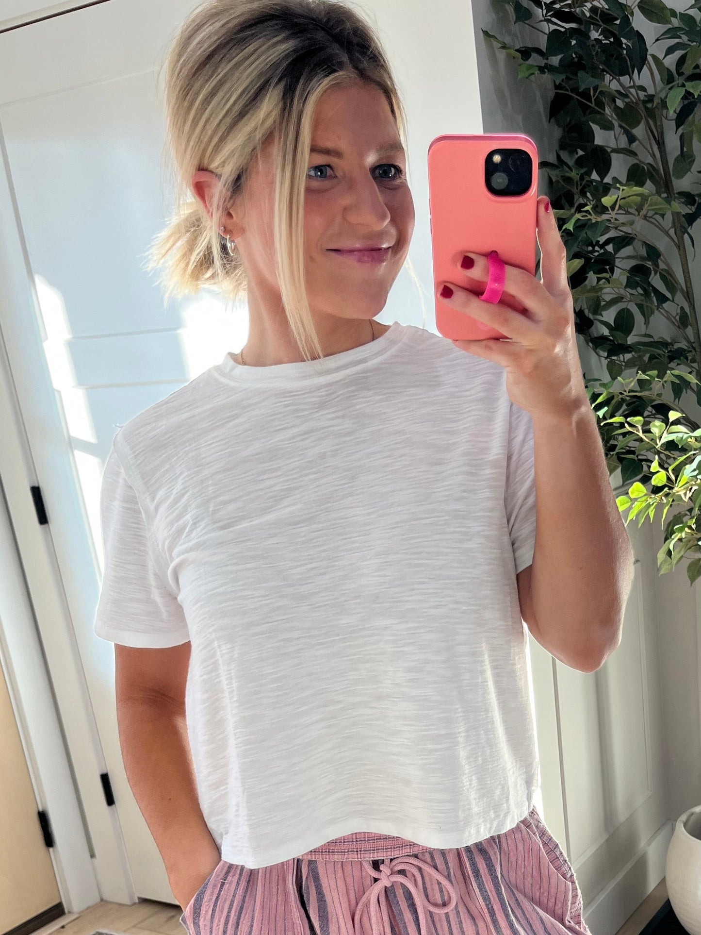 Sloane Tee - White