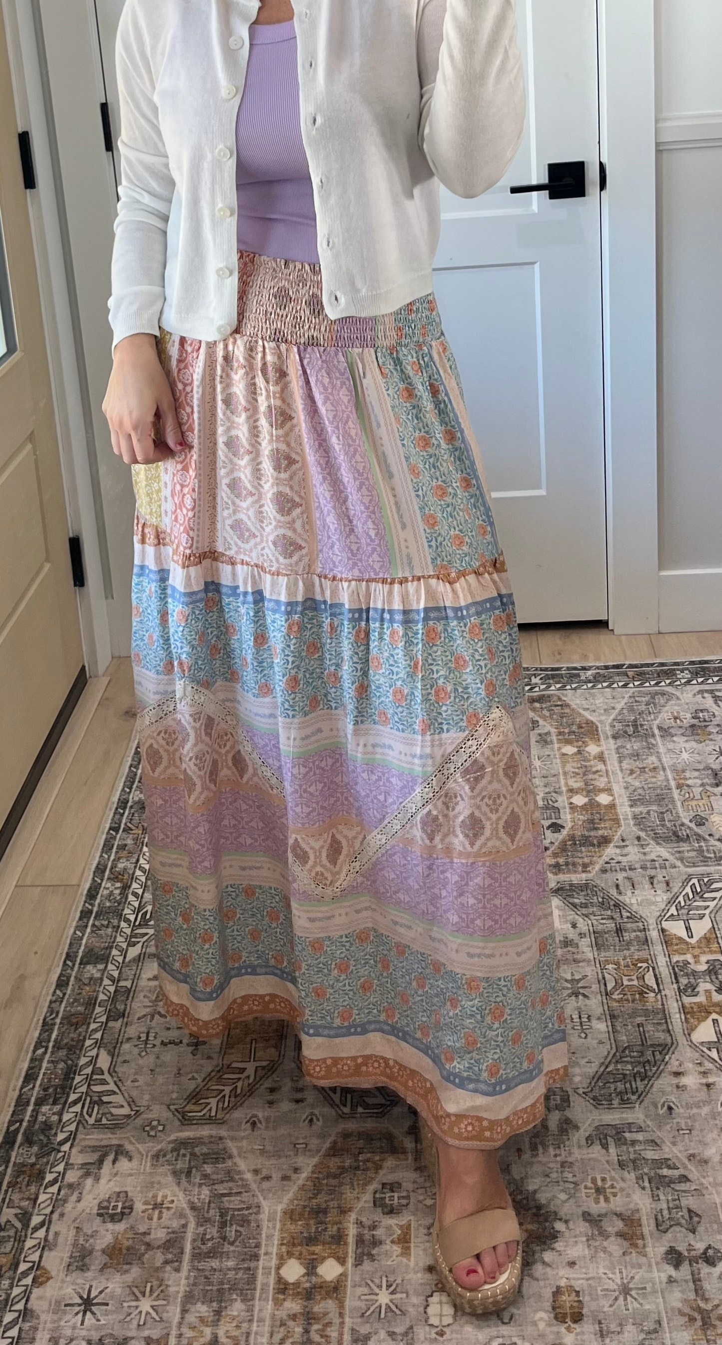 Boho Maxi Skirt