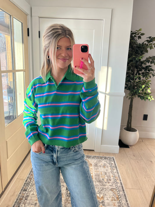 Callie Striped Top