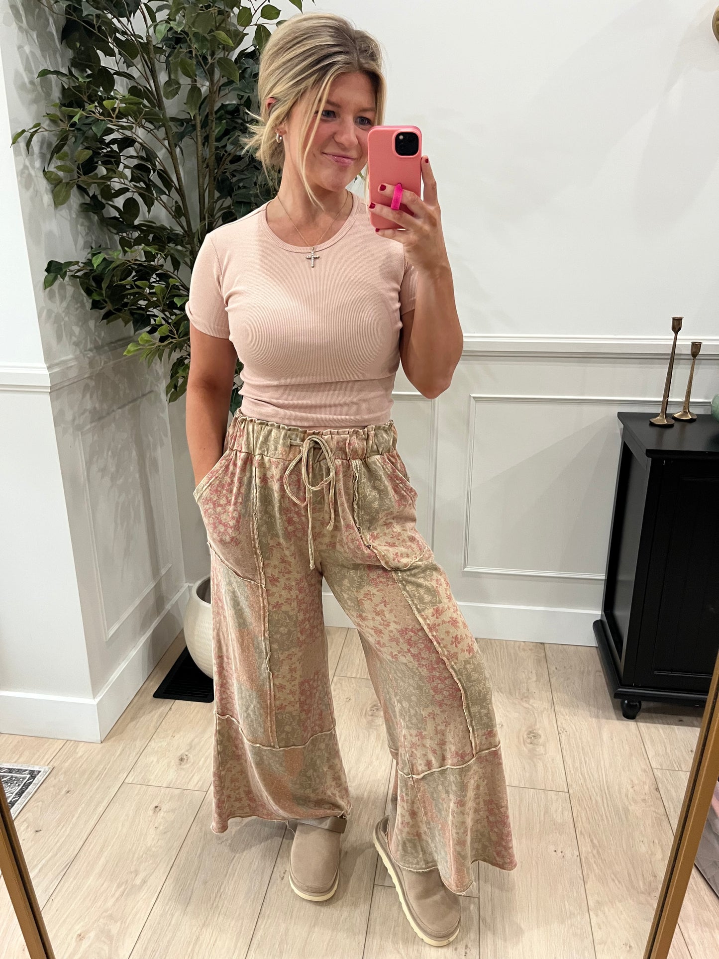 Floral Meadow Wide Legs