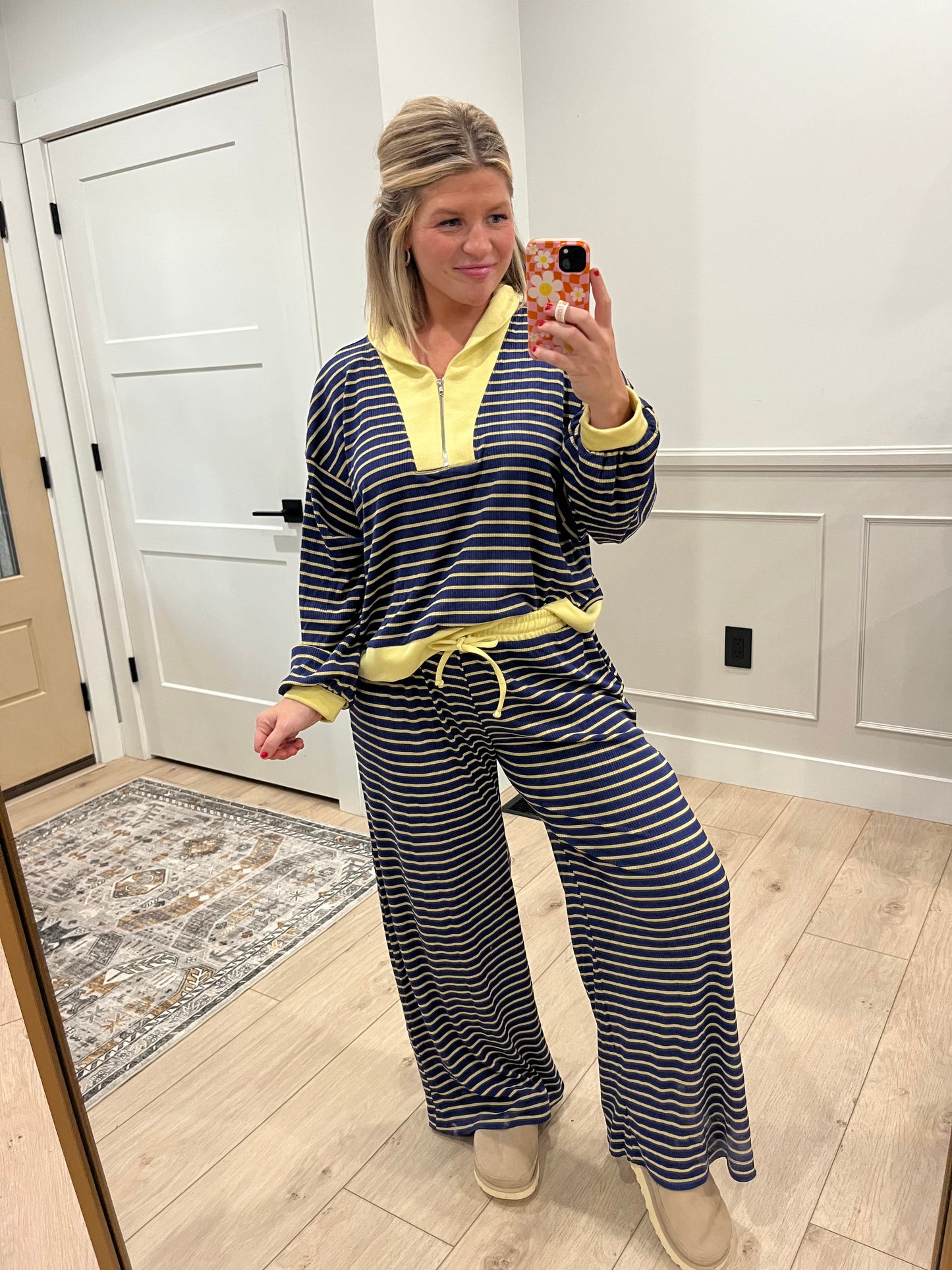 Sideline Chic Stripe Top