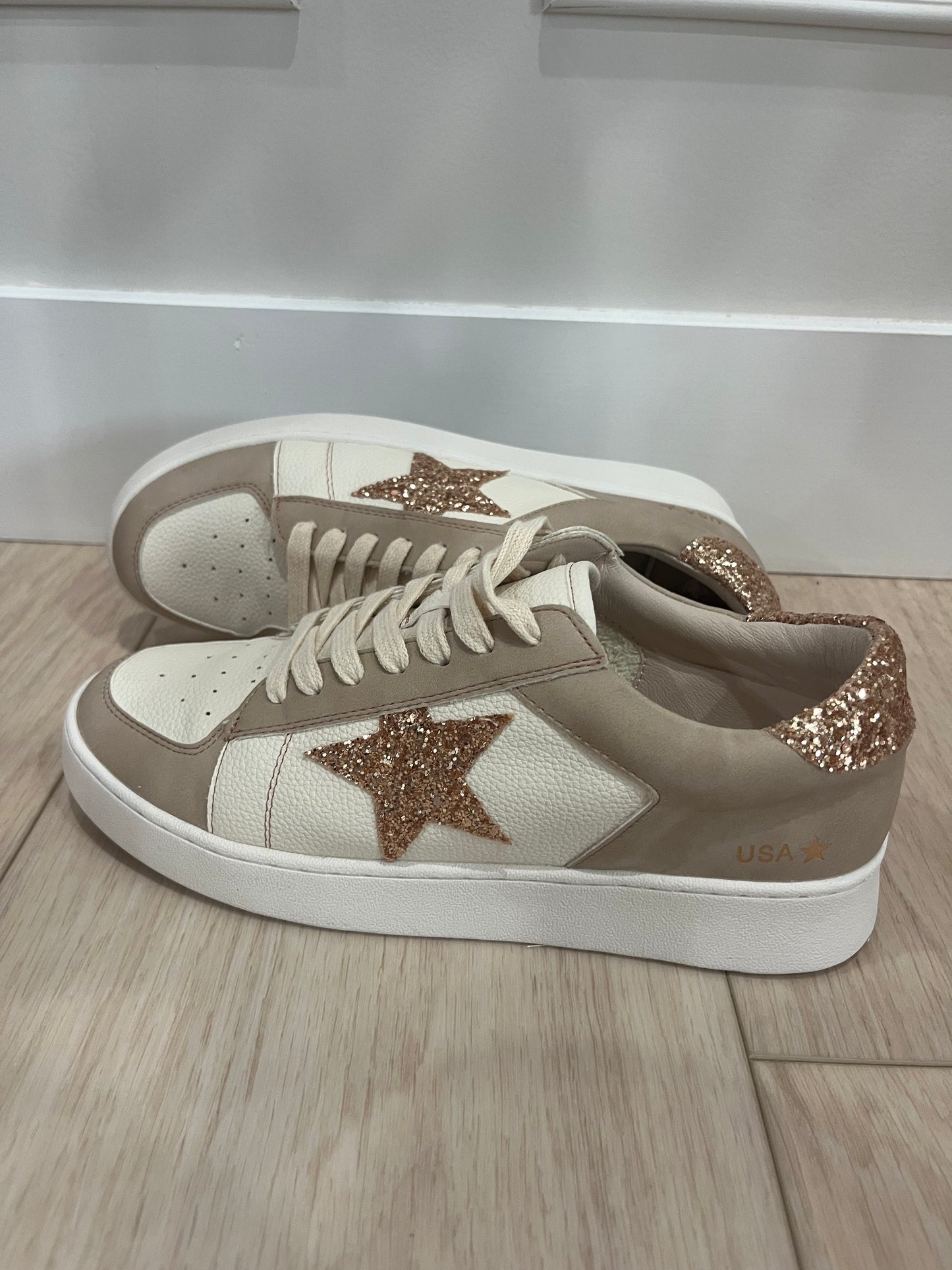 Gold Star Sneakers
