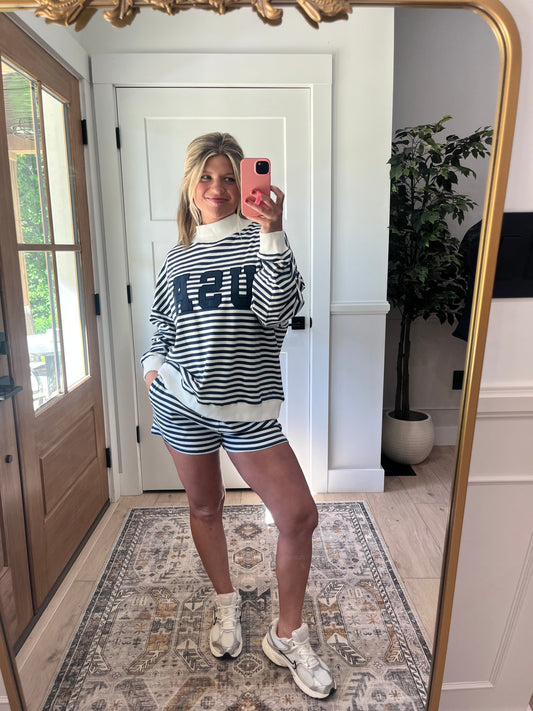 USA + Stripes Set