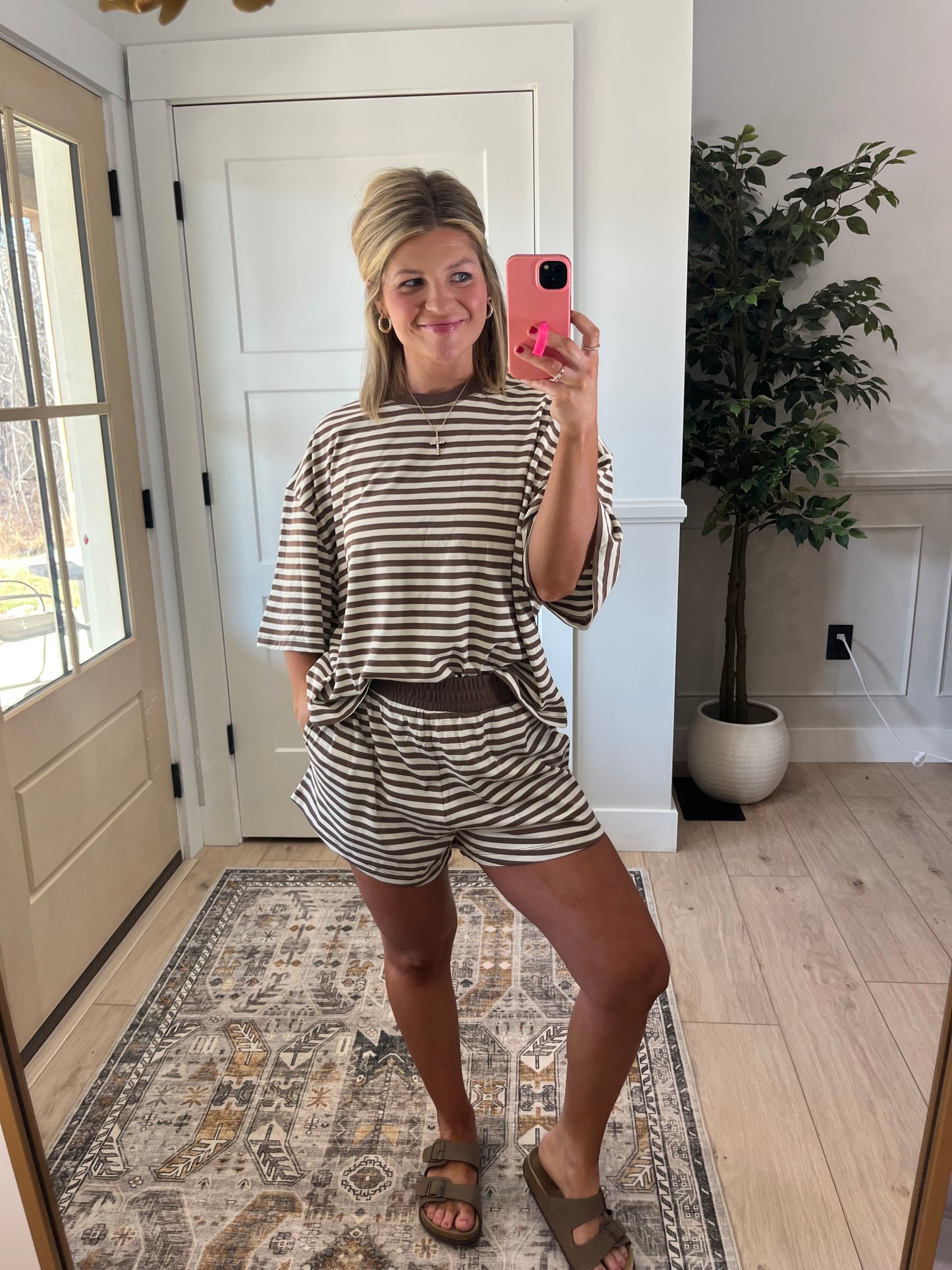 Chocolate Striped Set