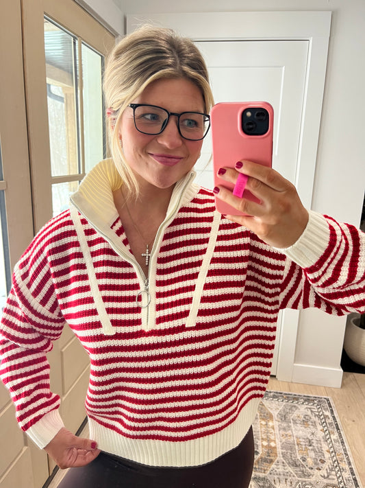 Preppy Californian Half-zip