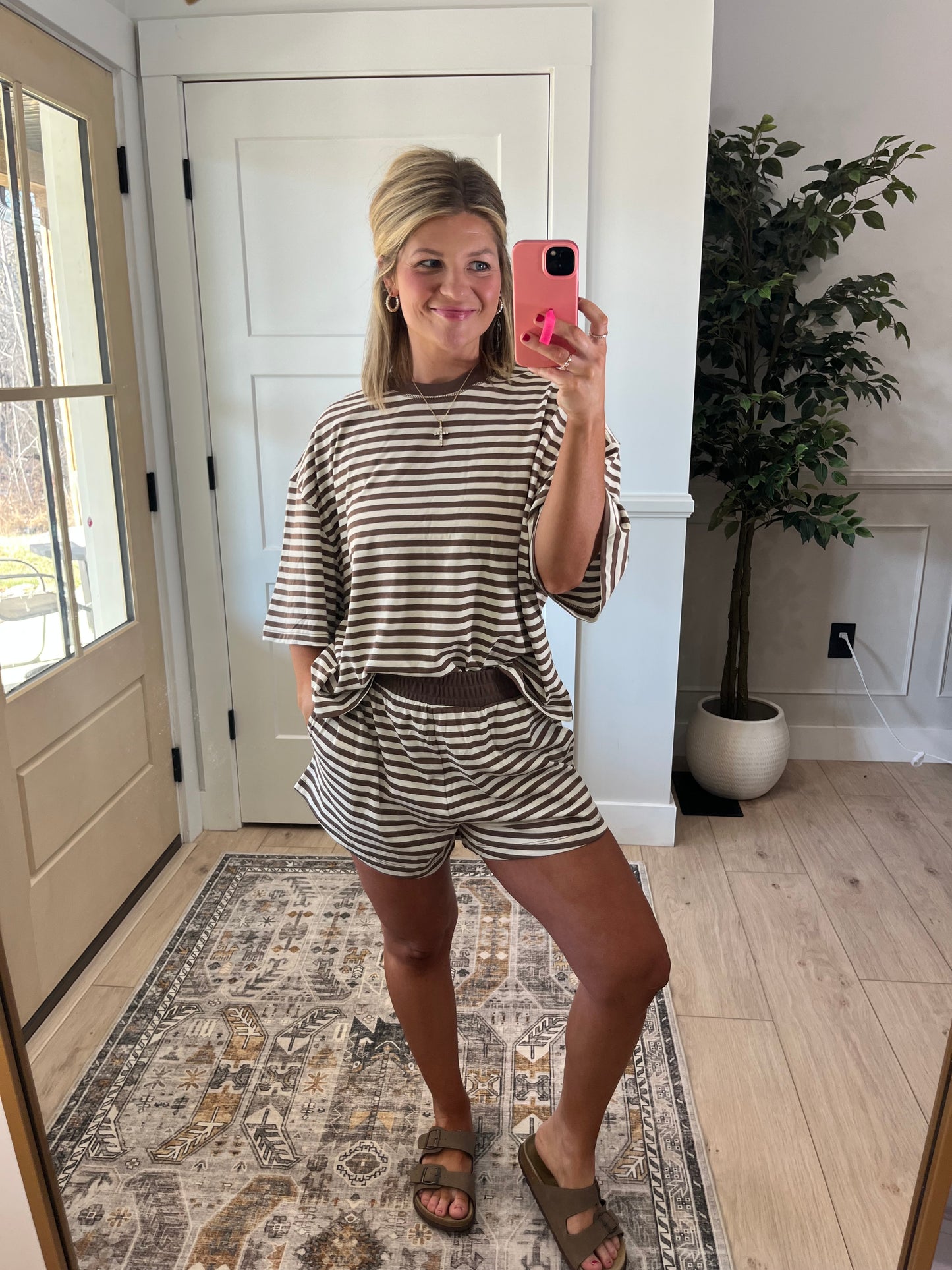 Chocolate Striped Set