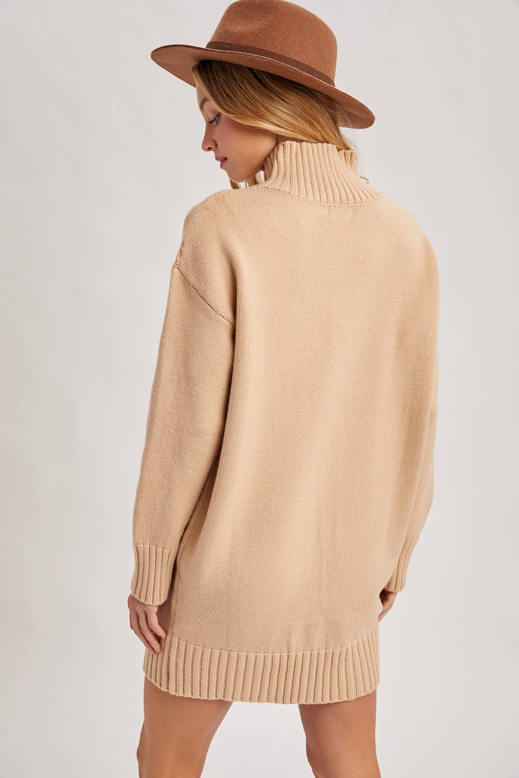 Burgundy Bliss Sweater Dress