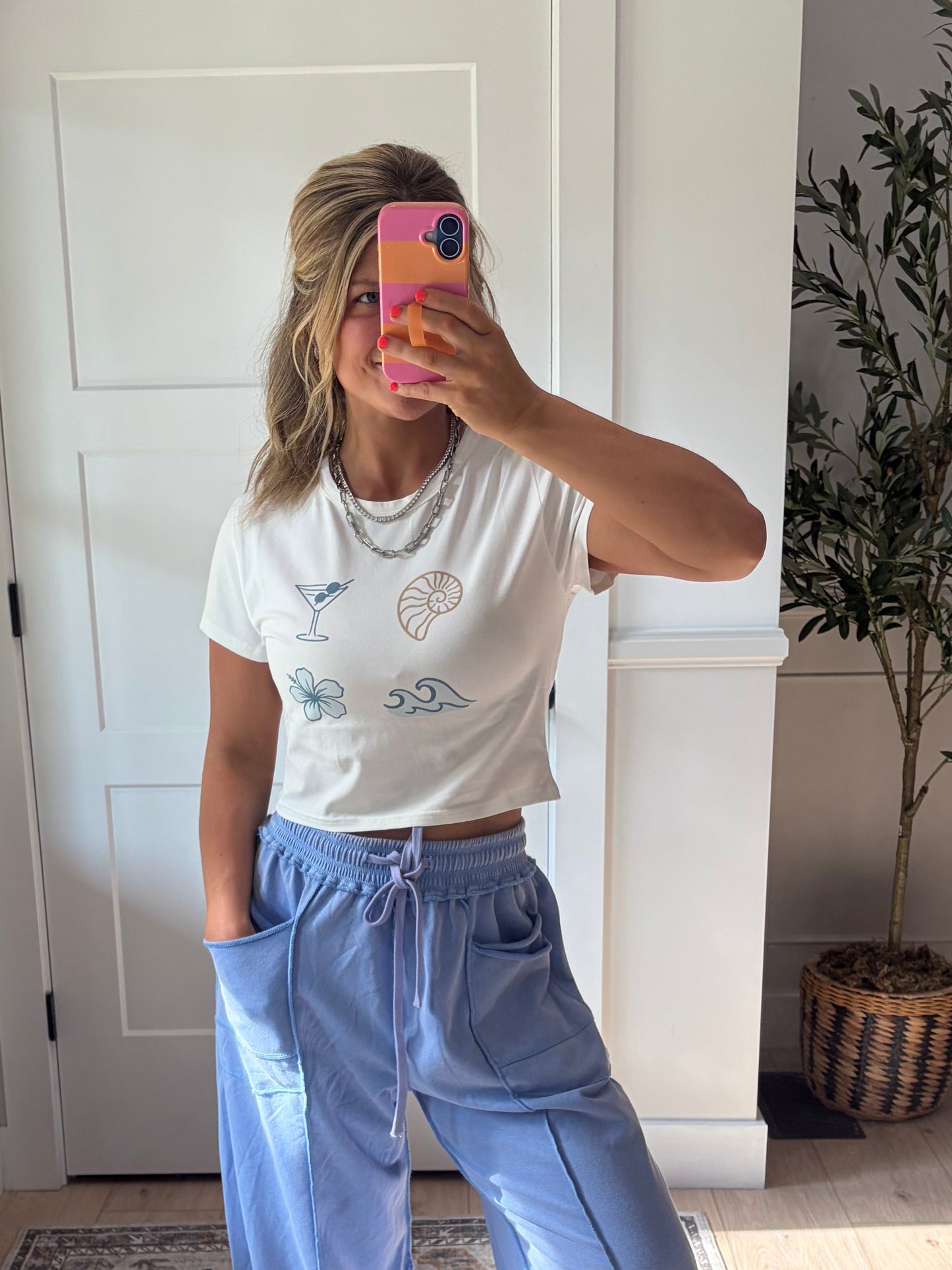 Seashell Baby Tee