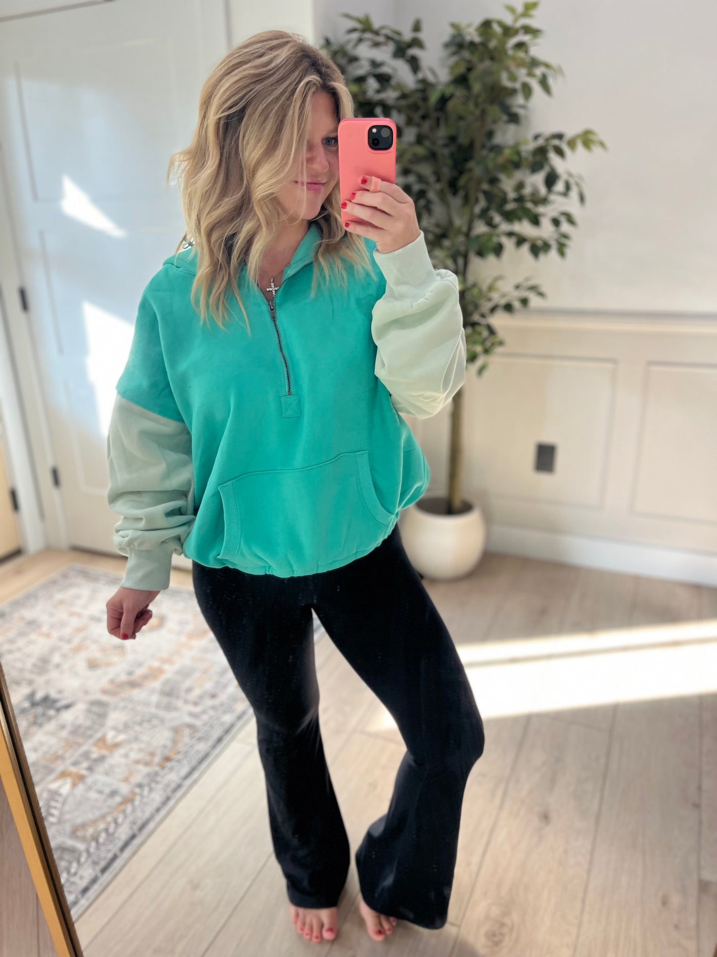 Evergreen Eacape Quarter Zip