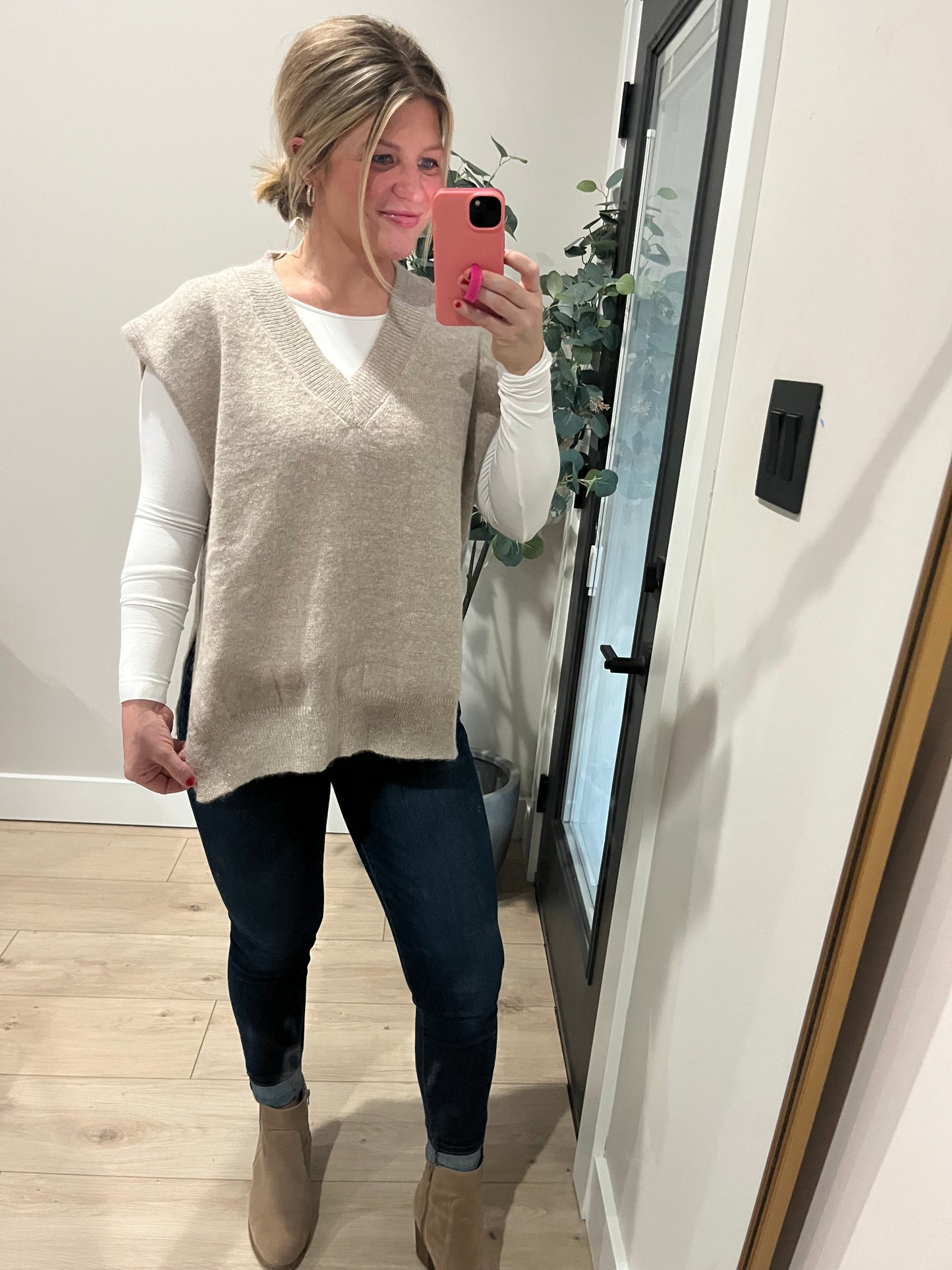 Carli Knit Sweater Vest