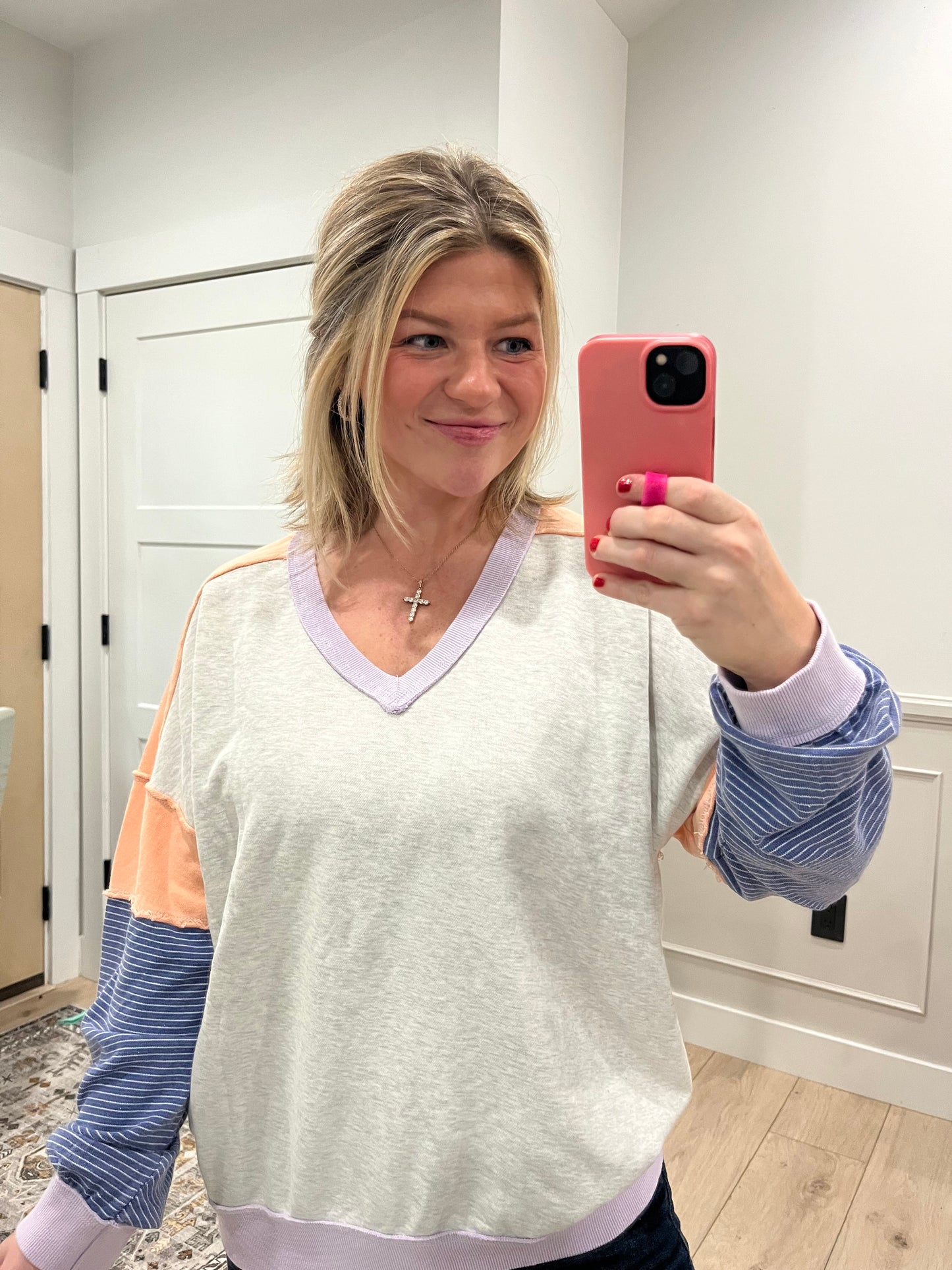 Coastal Canvas Pullover