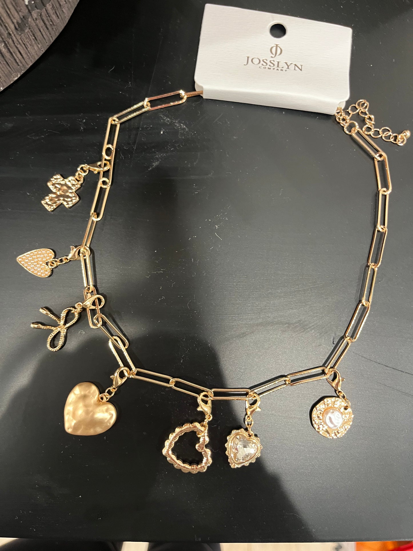 Heart of Gold Charm Necklace