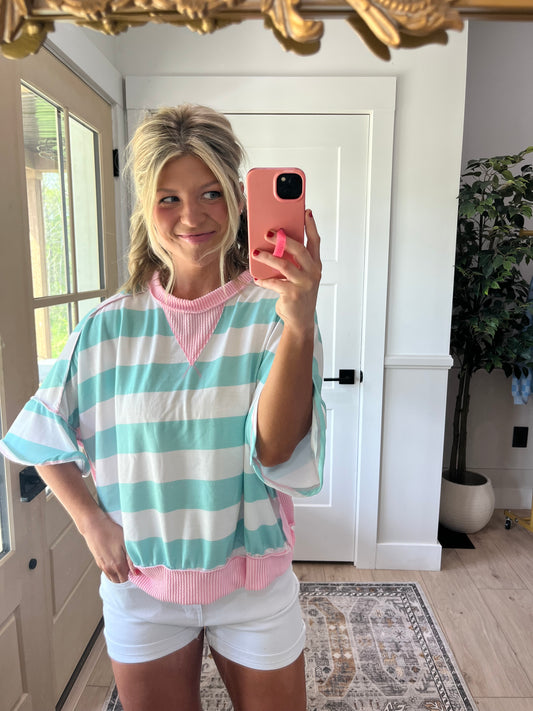 Cape May Flutter Top