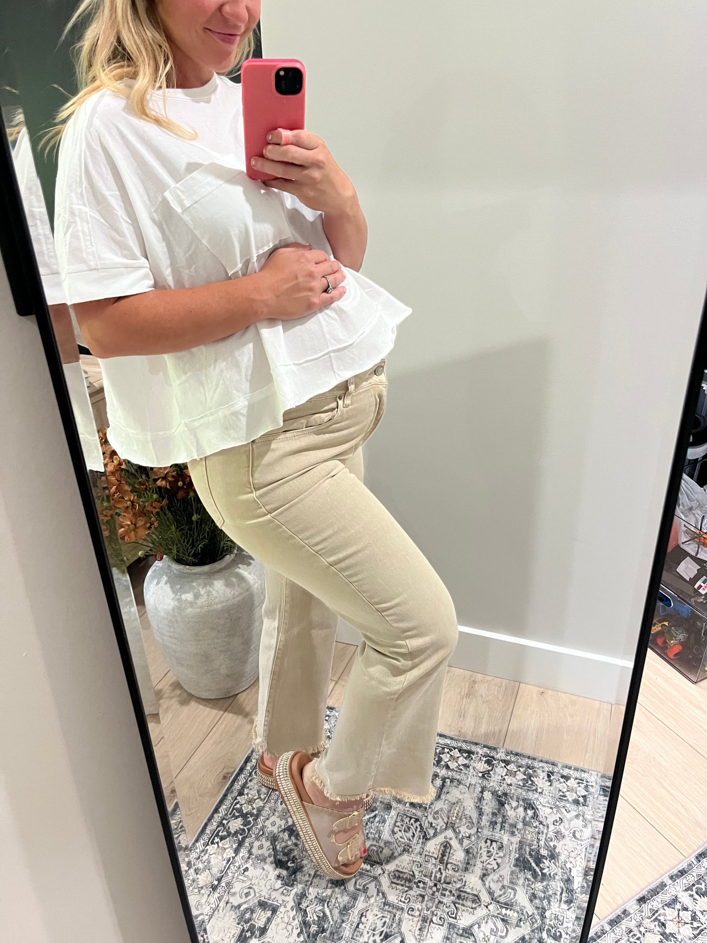 The Sienna Frayed Bootcut