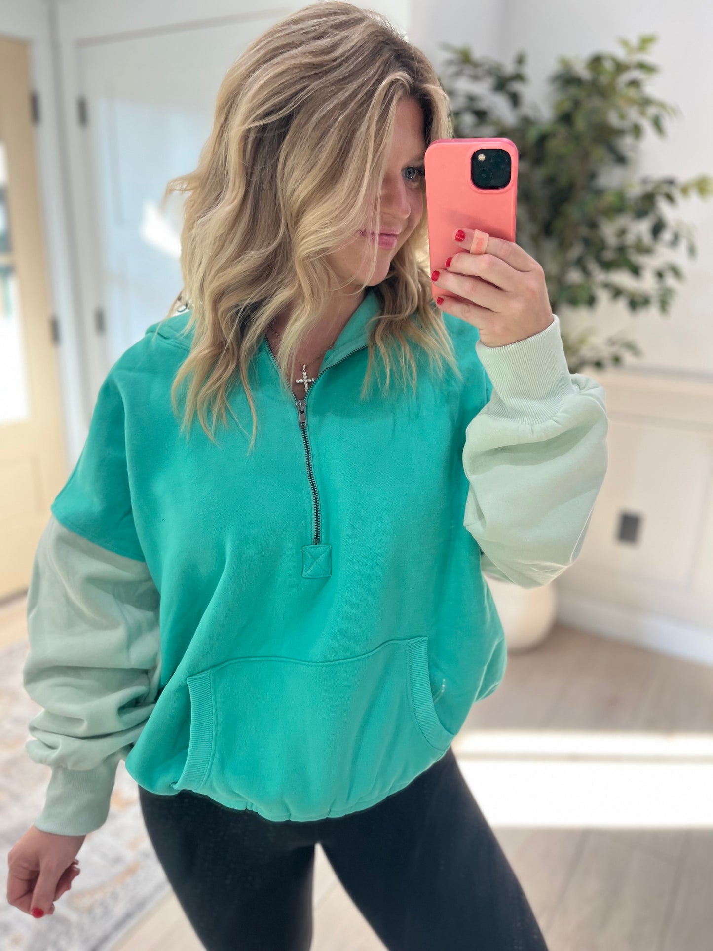 Evergreen Eacape Quarter Zip