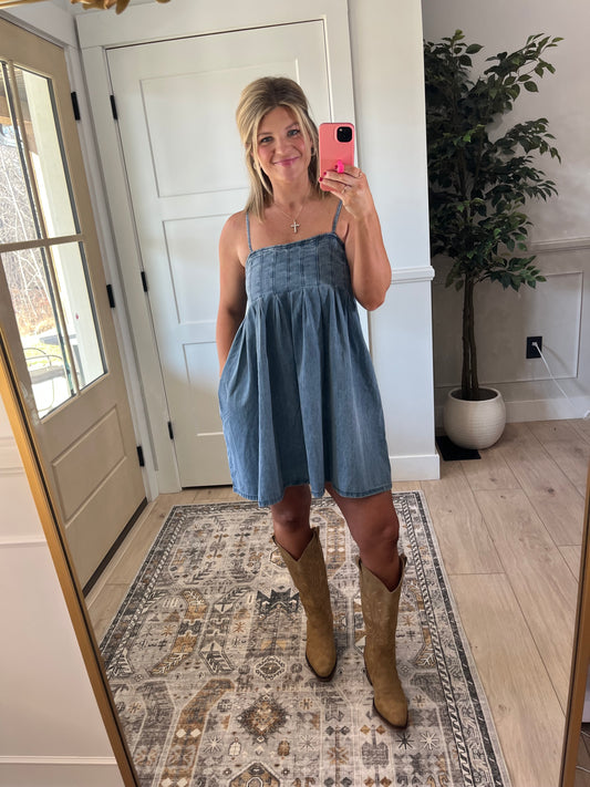 Darling Denim Dress