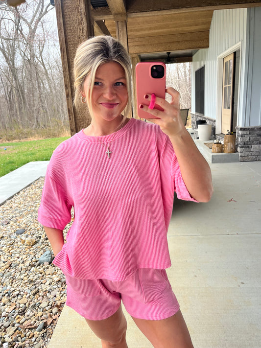Stop & Stare Set - Bubblegum Pink