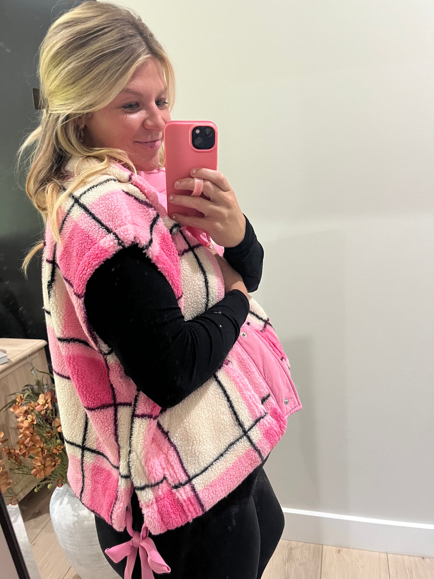 The Rosie Plaid Vest