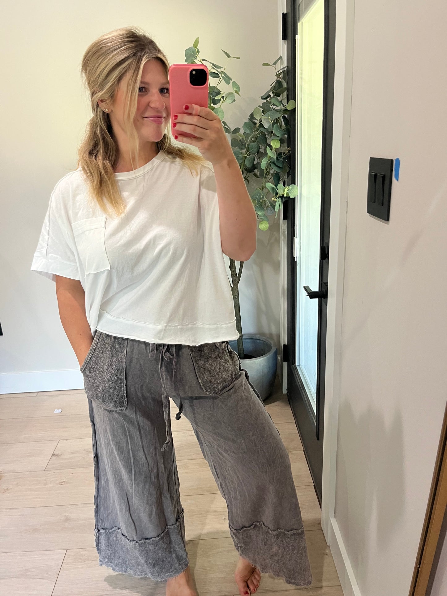 Silver Sant Wide Leg