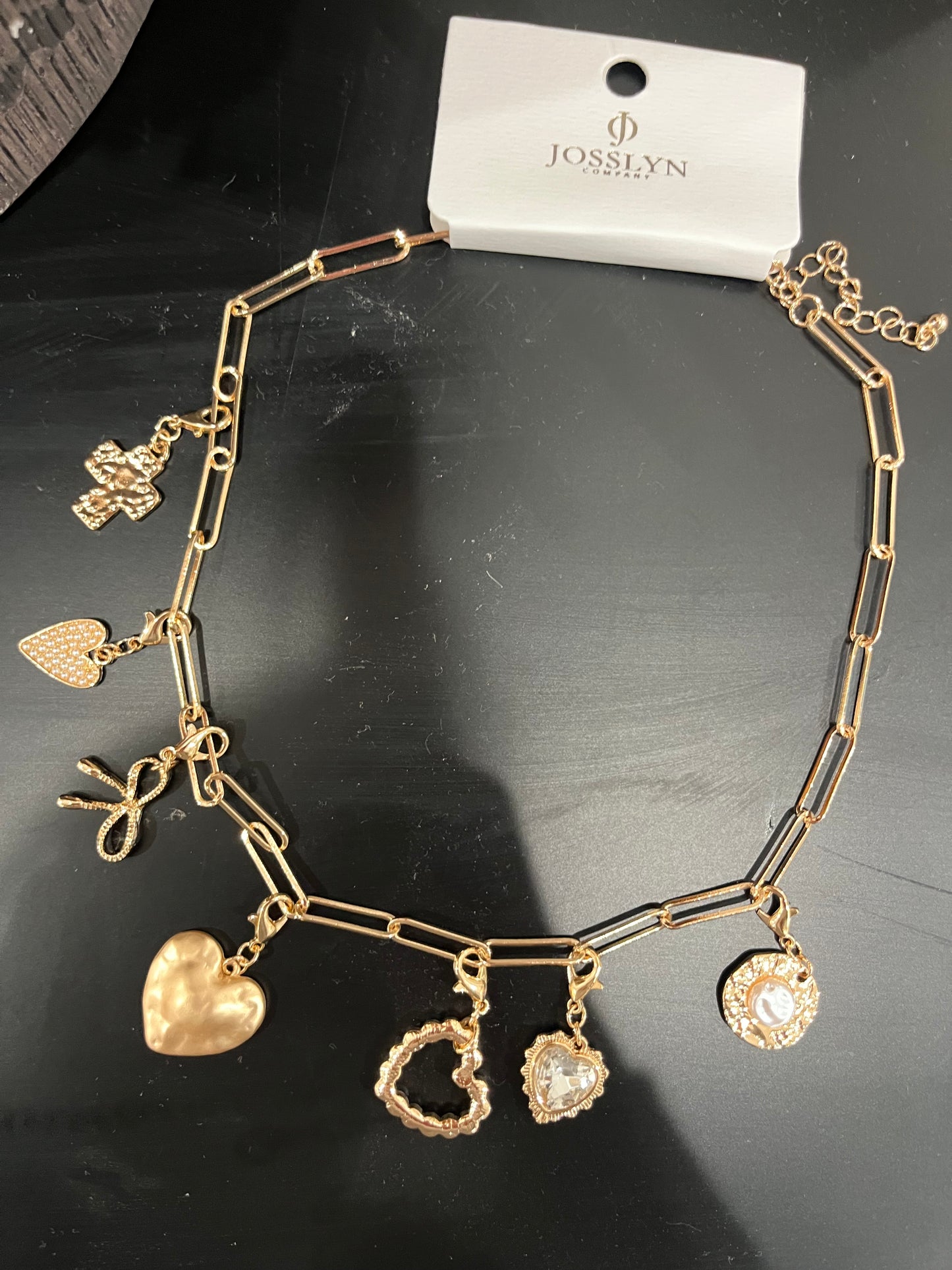 Heart of Gold Charm Necklace