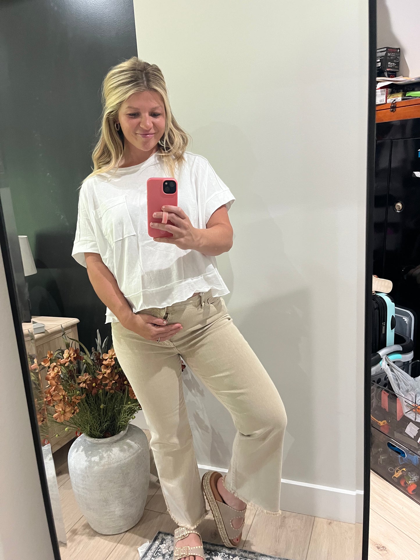 The Sienna Frayed Bootcut