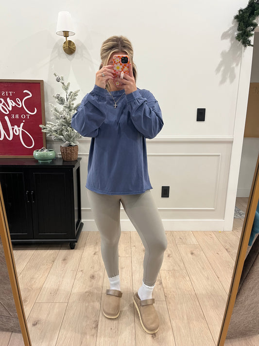 Core Essential Butter Leggings - Stone Taupe