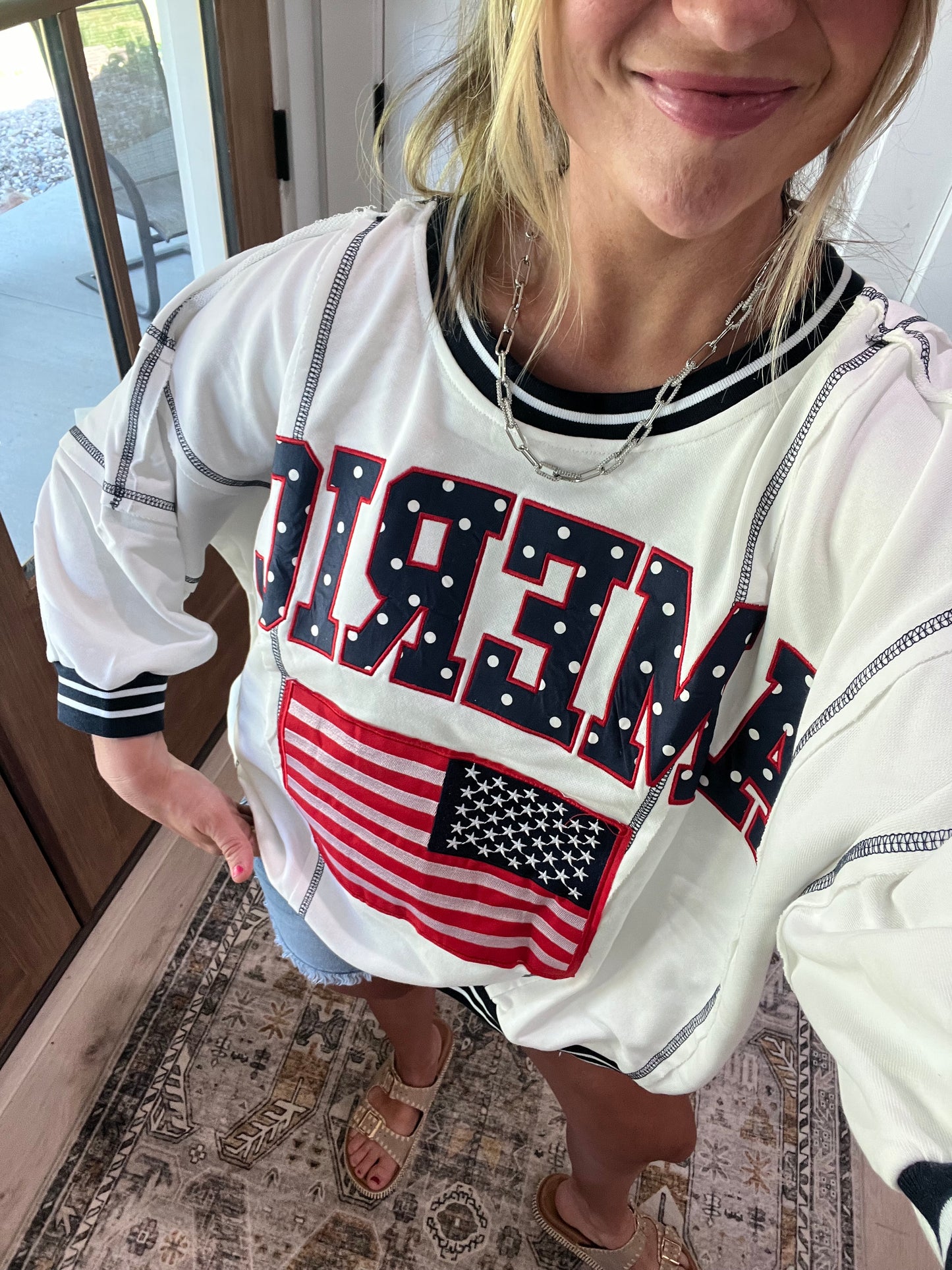 Varsity America Pullover