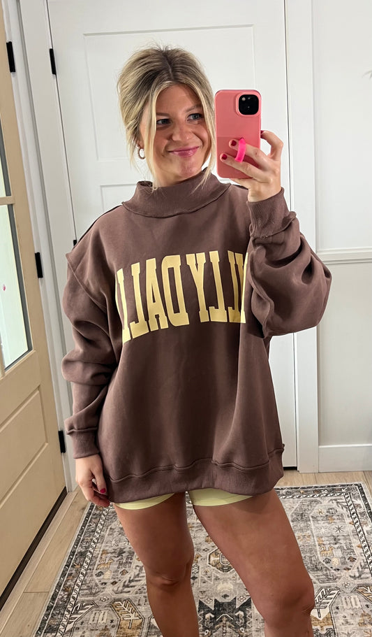 Dilly Dally Mockneck