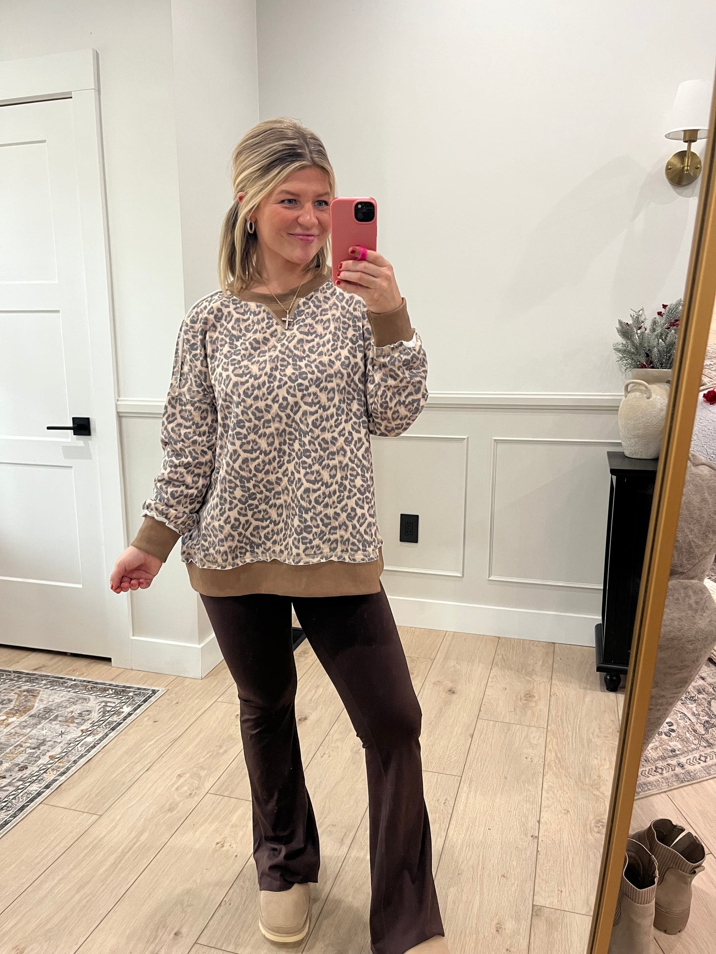 Lost in Leapord Pullover