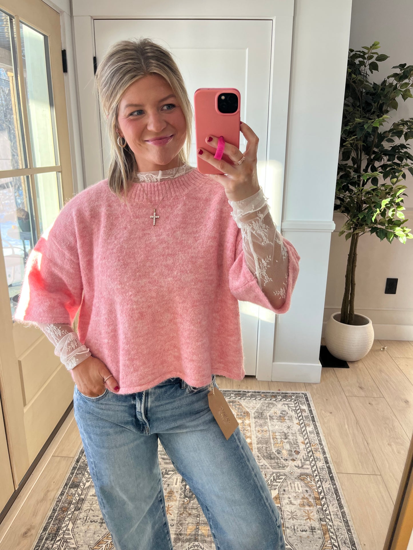 The Blush Sweater