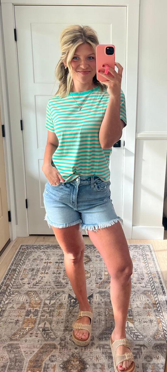 Seabreeze Stripe Tee